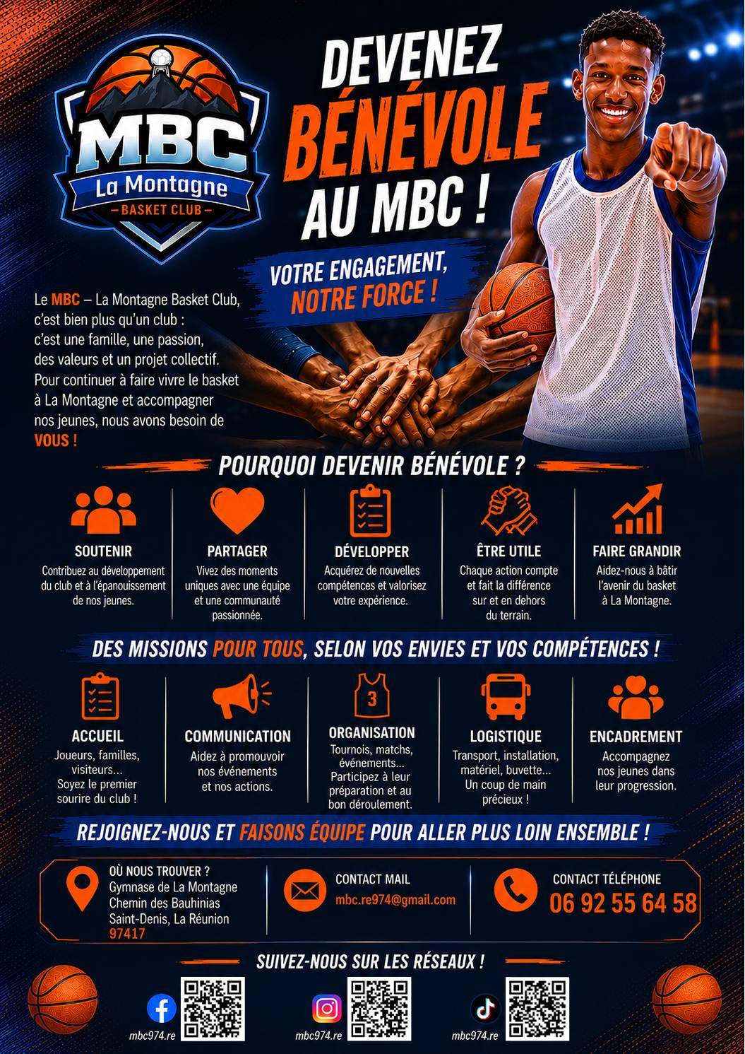 Aperçu du flyer bénévoles MBC