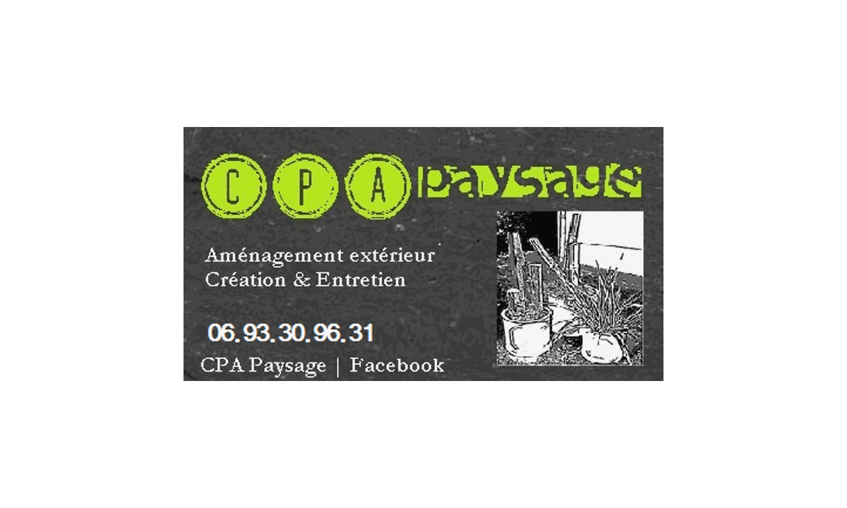 Logo CPA Paysage, sponsor du MBC La Montagne Basket Club